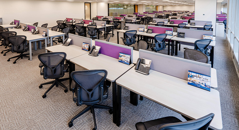 Professionals collaborating in a hybrid, flexible Private Office in Chennai