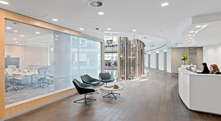 TEC Centres with dedicated concierge service and magic glass technology to ensure privacy and a seamless work experience