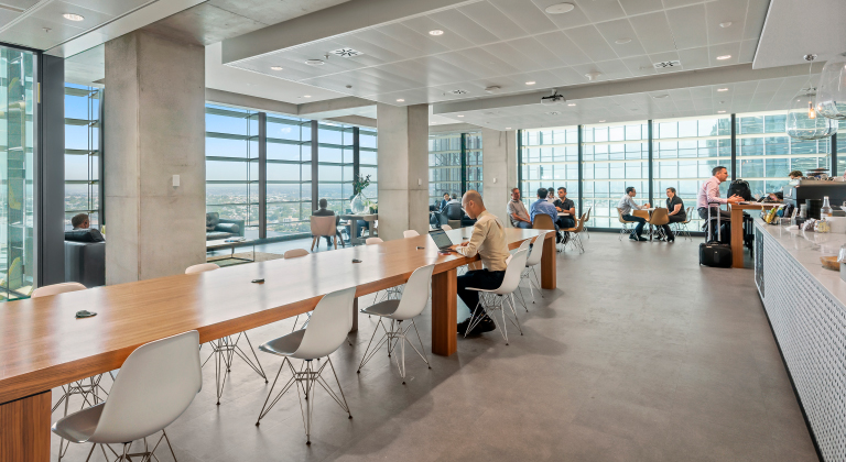 Flexible Coworking Space with Sydney Harbour views in a premium serviced office