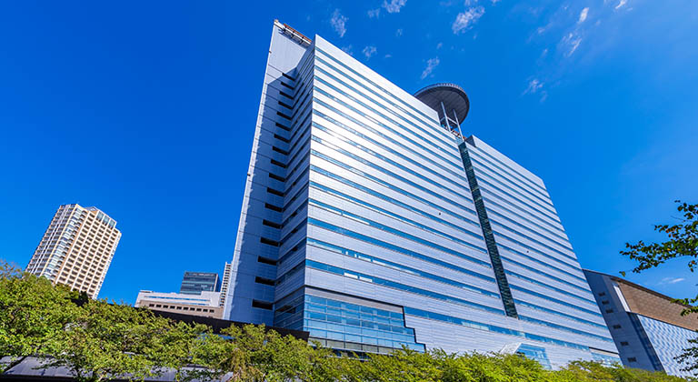 最新設備を整えた目黒の洗練されたハイグレードなイベントスペースの外観