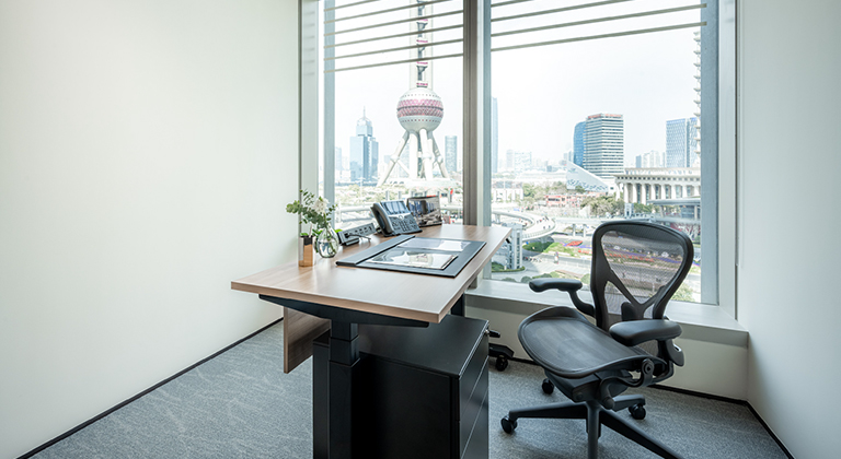 TEC 德事办公室视野开阔，可欣赏风景怡人，优美城景