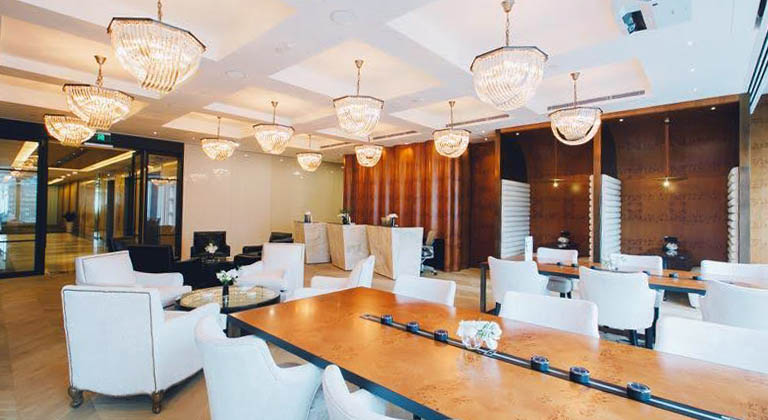 TEC 德事有宽敞的共享办公空间，让会员灵活移动工作